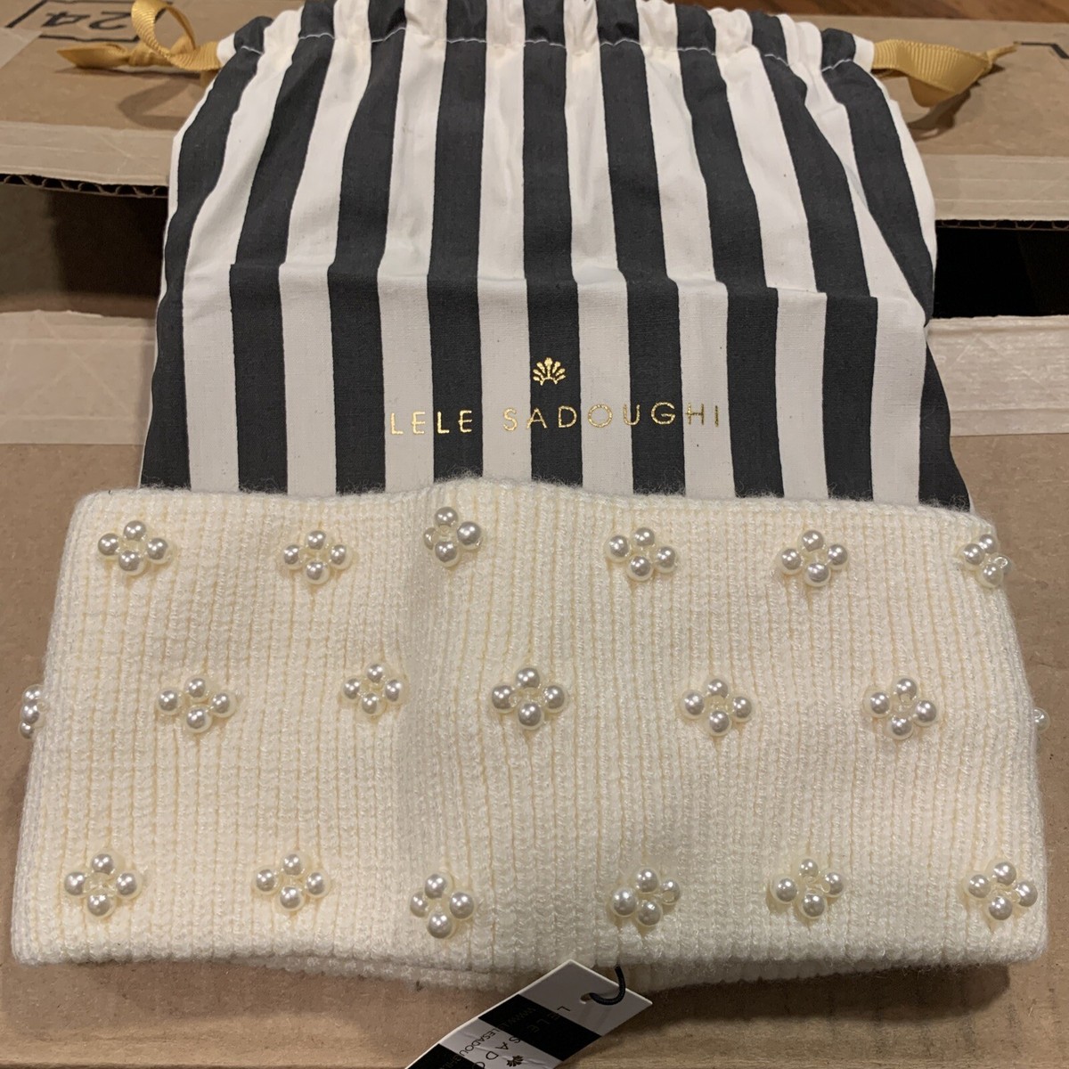 New With Tags And Bag NEW LELE SADOUGHI Ivory Pearl Cluster  display picture 2