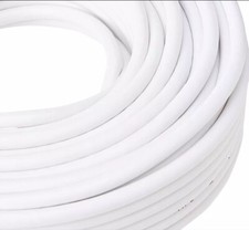 Image of 🏆 Labgear Coax Cable 25m RG6 White, 27600FW25 Aerial & Satellite Cable Coaxial