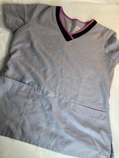 Grey s anatomy by barco grey scrub top medium