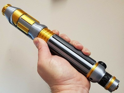 Mace Windu's Lightsaber-Prop-Hilt-Fan 