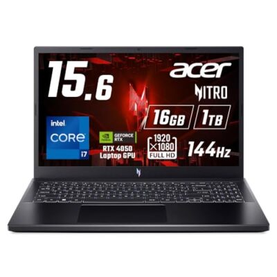 Acer Gaming Laptop Nitro V 15 GeForce RTX 4050 Laptop GPU inch NEW! 