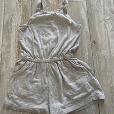 Girls Habitual Grey Romper Size 4t