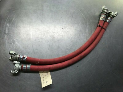 #ad TWO Global Air 29quot; AIR HOSE with 3 4quot; CAMPBELL Hose Ends $39.99
