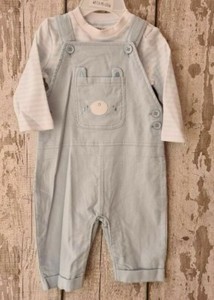 baby boy cord dungarees