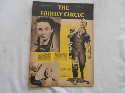 THE FAMILY CIRCLE magazine-FEBRUARY 18,1944 KAY KYSER