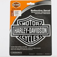Harley Davidson Bar & Shield HD Logo Reflective Aufkleber Decal Sticker NEU