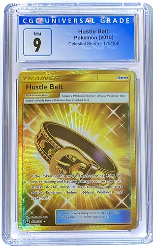Hustle Belt graded CGC 9 for sale on eBay