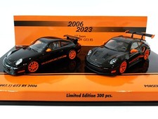RARE RETIRED MINICHAMPS PORSCHE 911 997 992 GT3 RS LIMITED 1/43 COLLECTOR SET