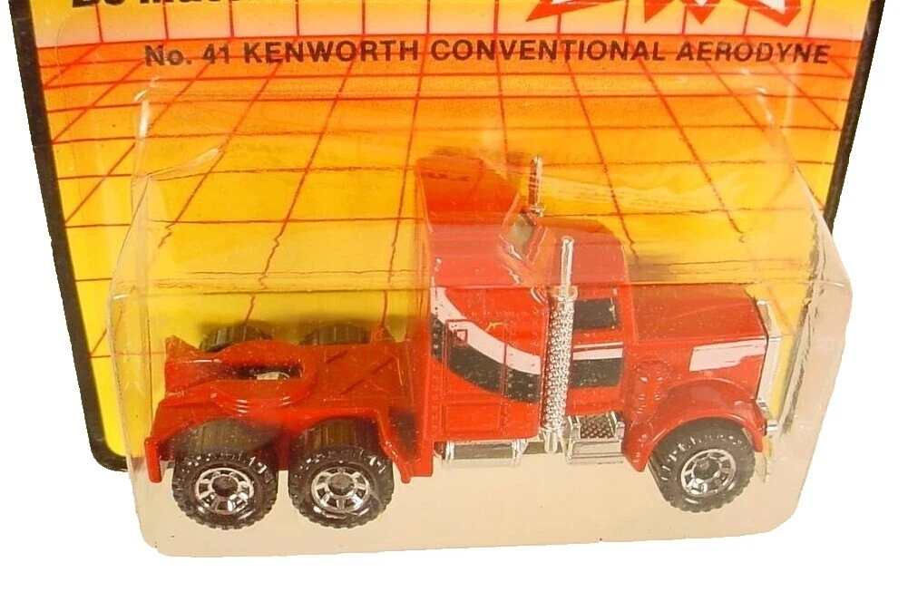 Plástico Matchbox Kenworth vehículos diecast y de juguete