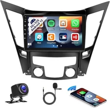 For Hyundai Sonata 2011-2014 Car Radio GPS Navigation Android 12 WIFI Player CAM