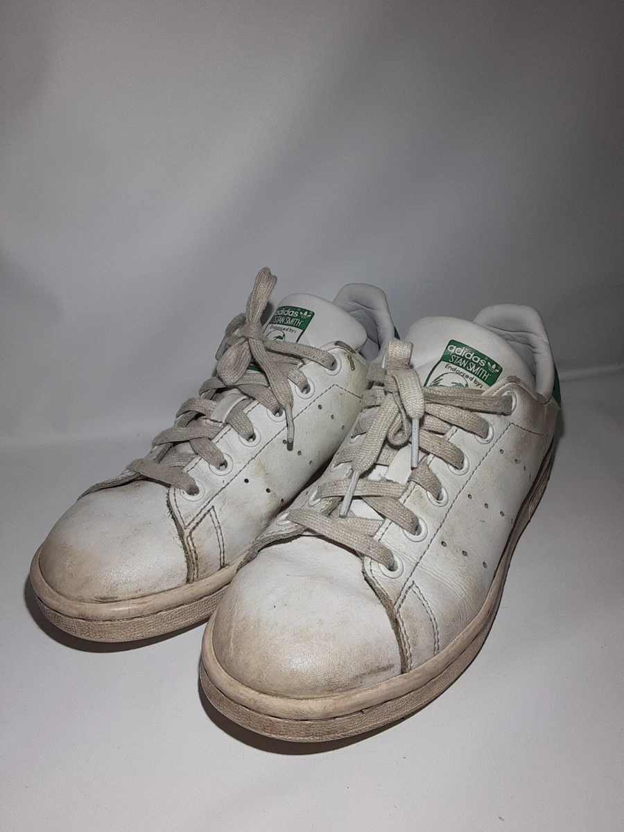 Adidas Stan Smith Green White Fashion Shoes Sneakers 4 Mens 6 Womens 3.5 UK | eBay