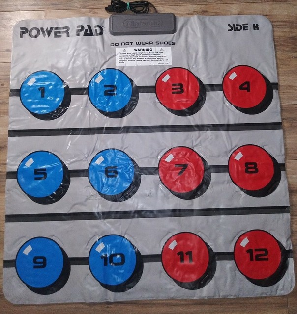 Vintage 1988 Original Nes Nintendo Power Pad Accessory Controller