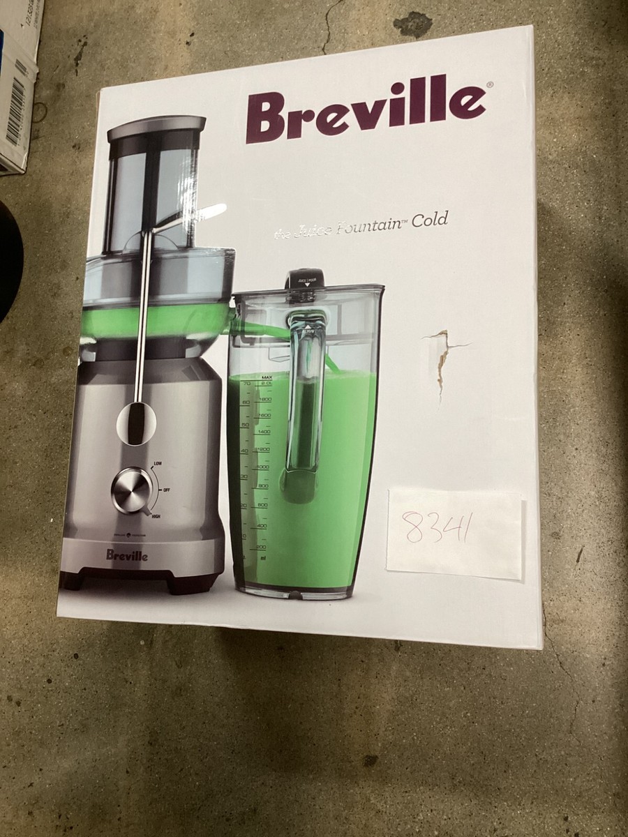 Breville Juice Fountain Cold Centrifugal Juicer - Silver