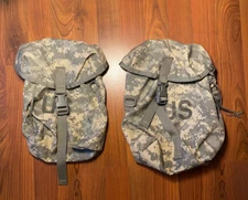 USGI US ARMY MOLLE ACU SUSTAINMENT POUCH LOT OF 2 G-117