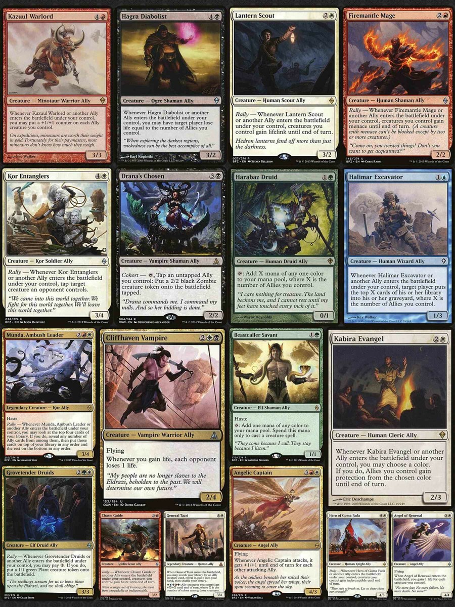 ALLY Commander General Tazri EDH Deck - Pre-Built Custom Magic