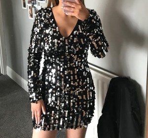 pretty little thing sequin dress