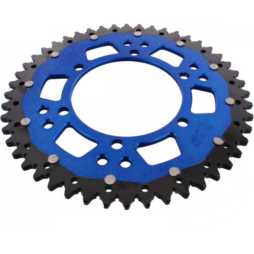 Kettenblatt Kettenrad Dual 48Z Teilung 520 blau rear Kettenblatt Kettenrad Dual 48Z Teilung 520 blau rear