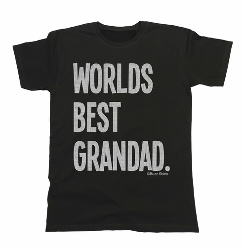 Worlds BEST GRANDAD Mens ORGANIC T 