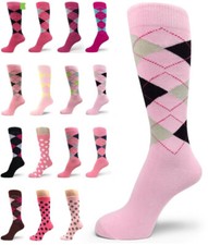 Spotlight Hosiery shades of PINK Men Groomsmen dress Socks Hot Pink, Light Pink