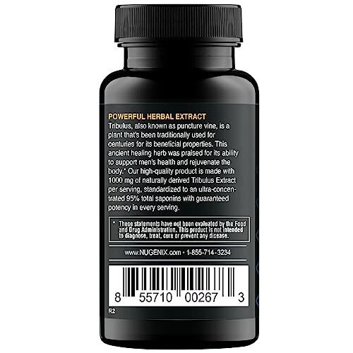 Nugenix Essentials Tribulus Terrestris Extract 95 Total Saponins, 1000mg H... eBay