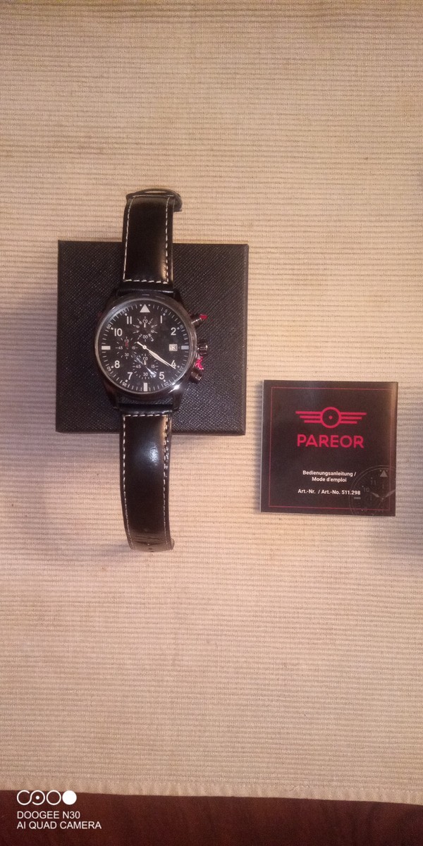 Uhr Pareor Uhren Test PAREOR UHR CHRONOGRAPH