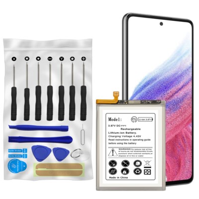 Long Life 5100mAh Battery Rapid Tool for Samsung Galaxy A13 5G SM-A136U Phone