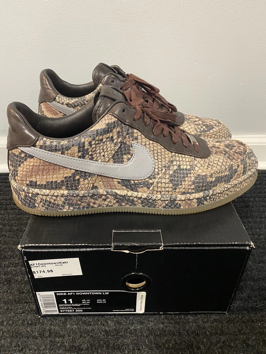 Preços baixos em Nike Air Force 1 Downtown Lw Python | eBay