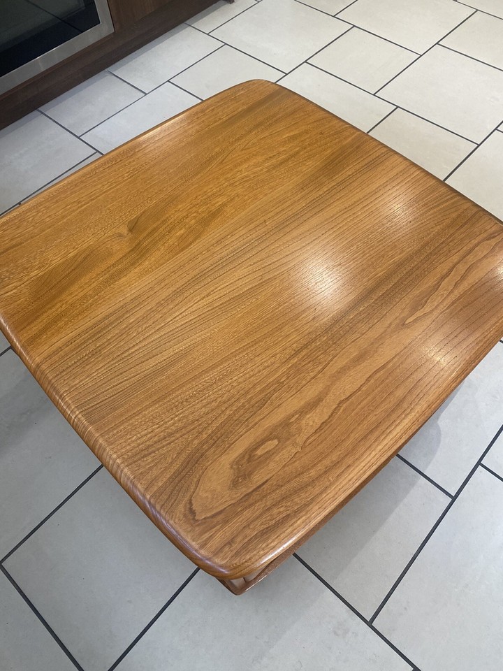 Ercol Pandora Coffee Table 2 Drawers Magazine Storage Light 735 eBay