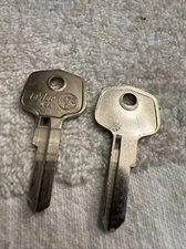 Lot Of 2 M73L Vintage Auto Key Blank (DL HF15, CURTIS MB30) Mercedes Benz Ilco