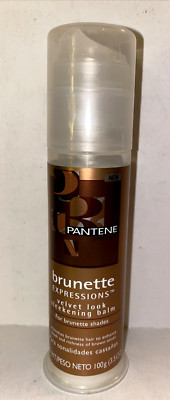 PANTENE  Pro-v Brunette Expressions VELVET LOOK Sleekening Balm 3.5 oz Rare! New
