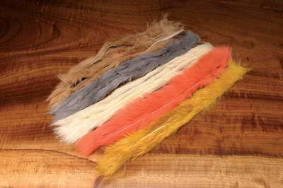 Hareline Dubbin' RABBIT ZONKER STRIPS Fly & Jig Tying Material