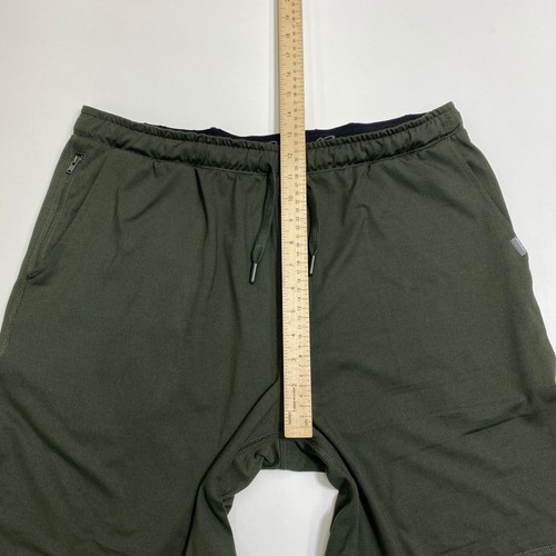 Pantalones Cortos Eddie Bauer Lounge Para Hombre L Verde Cordón Bolsillos con Cremallera Elastizados Informales - Imagen 11 de 12