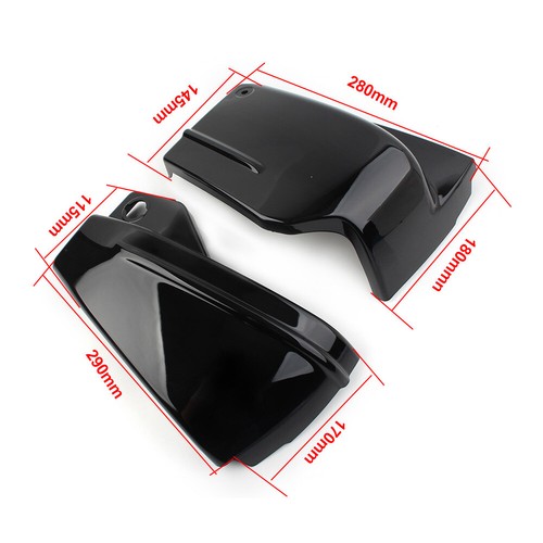 Black ABS Battery Side Cover For Yamaha V Star 650 DragStar 650 XVS650 XVS650A - Picture 2 of 10