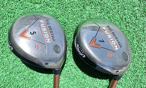 Callaway Big Bertha Fusion 7 Fairway Wood 21 Deg UST Recoil ES F1 Ladies C 102693