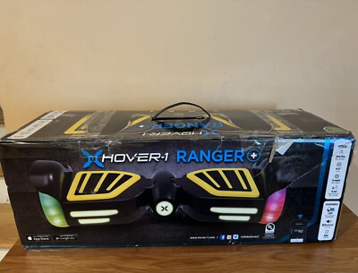 Hover-1 Ranger+ Balancing Scooter - 9 MPH Black With LED Lights Bluetooth