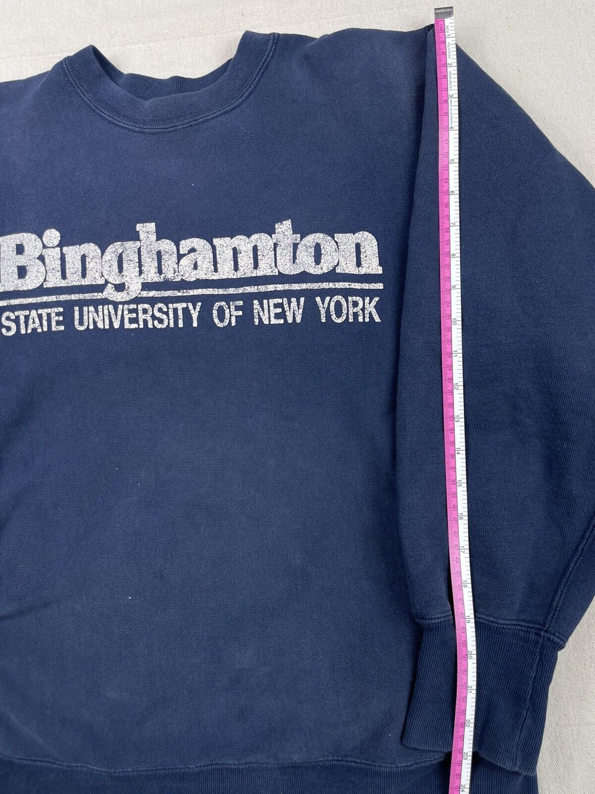 Vtg Binghamton University New York Champion Rever… - image 8