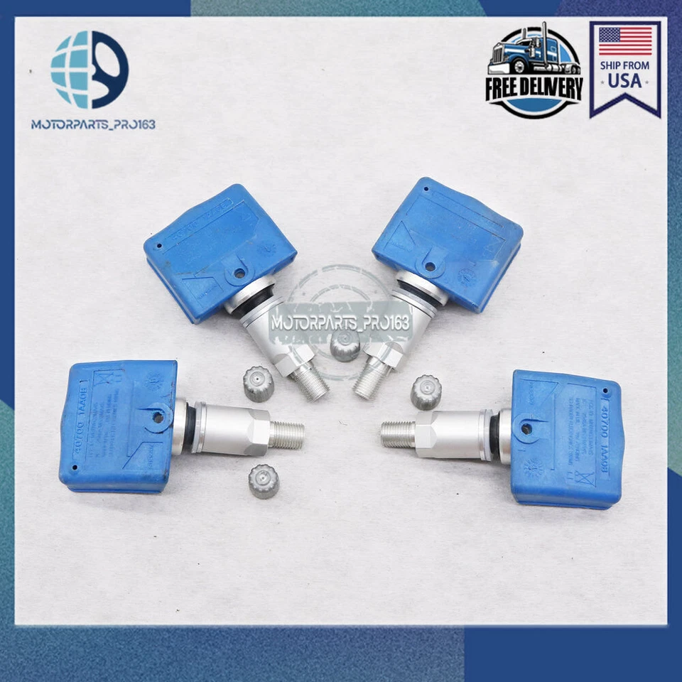 Sensor de presión de neumáticos 4 piezas TPMS 40700-1AA0C para Nissan Versa Quest Rogue Sentra Foto 2 de 4