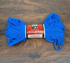 Aunt Lydia's Heavy Rug Yarn Skein 715 Nat. Blue 100 Kodel Polyester