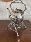 Stunning Victorian Philip Ashberry Aesthetic Movement Spirit Kettle & Stand