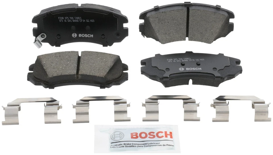 Bosch QuietCast Ceramic Brake Pad and Rotor Kit For 2012-2013 Kia Soul ! + - Изображение 2 из 4