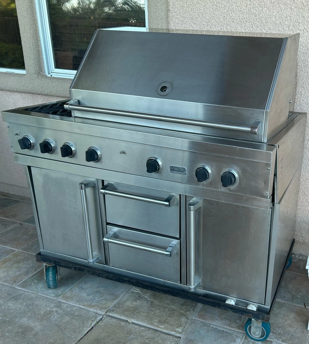 VESTE ISOLÉE POUR BARBECUE VIKING VIJ5441 - INOX - MODÈLE VIKING VQGI 54