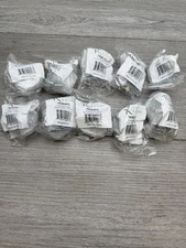 LOT OF 10 Top Knobs TK902PC Kinney 1-1/2 Inch Mushroom Cabinet Knob Chrome