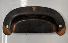 Antique Vintage Mission Oak Arts & Crafts Drawer Cabinet Bin Cup Pull Handle