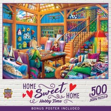 MasterPieces - Home Sweet Home - Hobby Time 500 Piece Jigsaw Puzzle