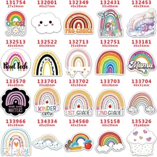 Acrylic Planar Resins Lot 10pcs Rainbow Cloud DIY Crafts Jewelry