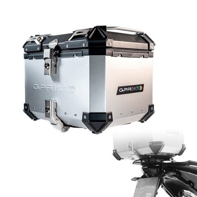 Koffer Kit GPR ALPI-TECH Aluminium 45L Für Triumph 900 TIGER GT PRO 2024-2025