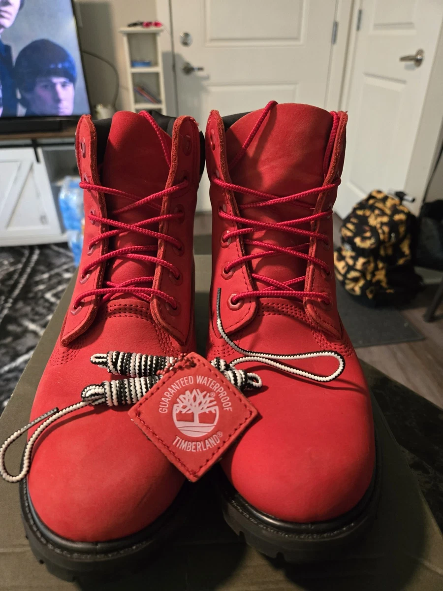 Timberland Lace Up Red Boots for Men for Sale | Shop New & Used