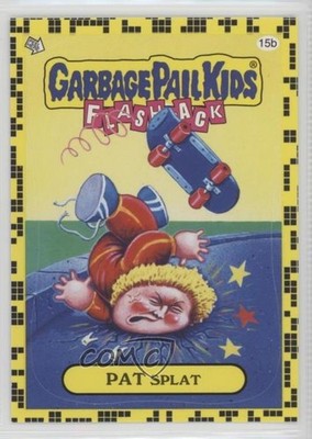 2011 Topps Garbage Pail Kids Flashback Series 2 Pat Splat #15b 0e3