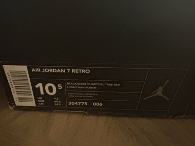 Custom 2012 Jordan 7 Raptor - Size 11.5 (Replacement 10.5 Box) - SHIPS DIRECT