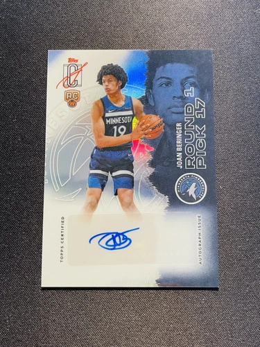 2025 Topps Signature Joan Beringer Base (RAW)